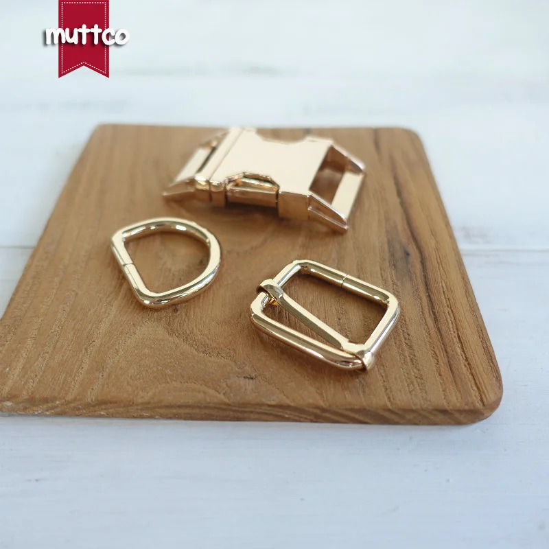 20 комплектов (металлическая пряжка + Регулируемая кольцо D/набор) ошейник для