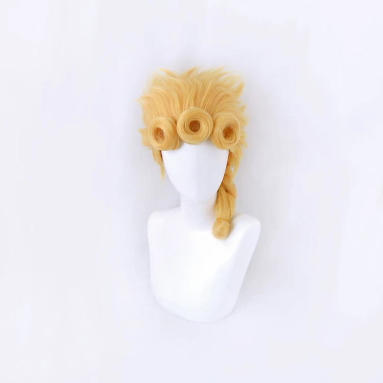 Парик для косплея Джоджо из невероятных приключений термостойкий плетеный