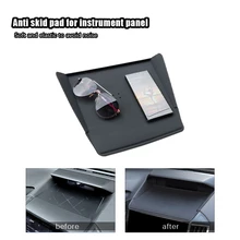 Car Anti-Slip Phone Holder Pads Silicone Non-slip Dashboard Mats For Subaru Forester XV 2019 2020 2021 Anti-Slip Mat Accessories