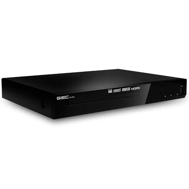 

GIEC GK-906 HD dvd-плеер Домашний Детский vcd плеер евd проигрыватель дисков HDMI интерфейс