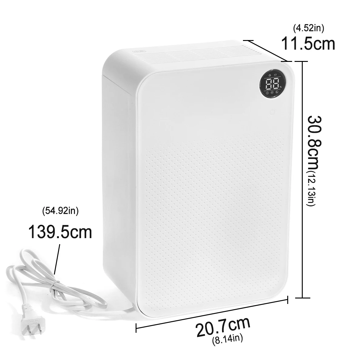 

Portable Home Dehumidifier Air Dryer Moisture Absorber Electric Cool Dryer 1000ML Water Tank for Home Bedroom Kitchen Office