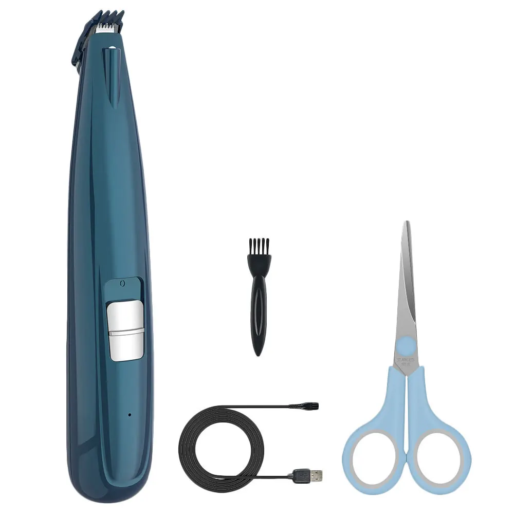

Pet Dog Grooming Clippers Cordless Cat and Small Dogs Clipper Low Noise Electric Pet Trimmer for Trimming The Hair Around Paws