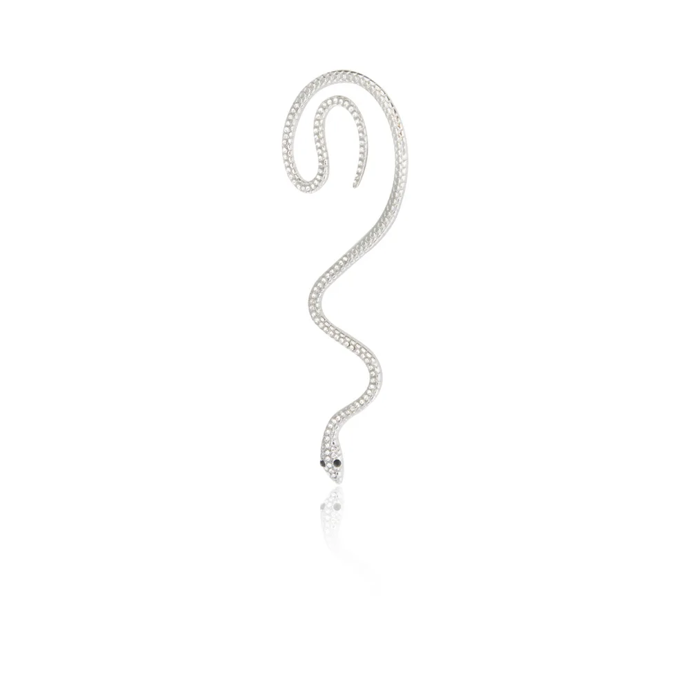 

1PC Brass Snake Earing Clips Without Piercing Retro Vintage Gothic Rock Punk Earrings for Women Ear Clip Cartilage Jewelry