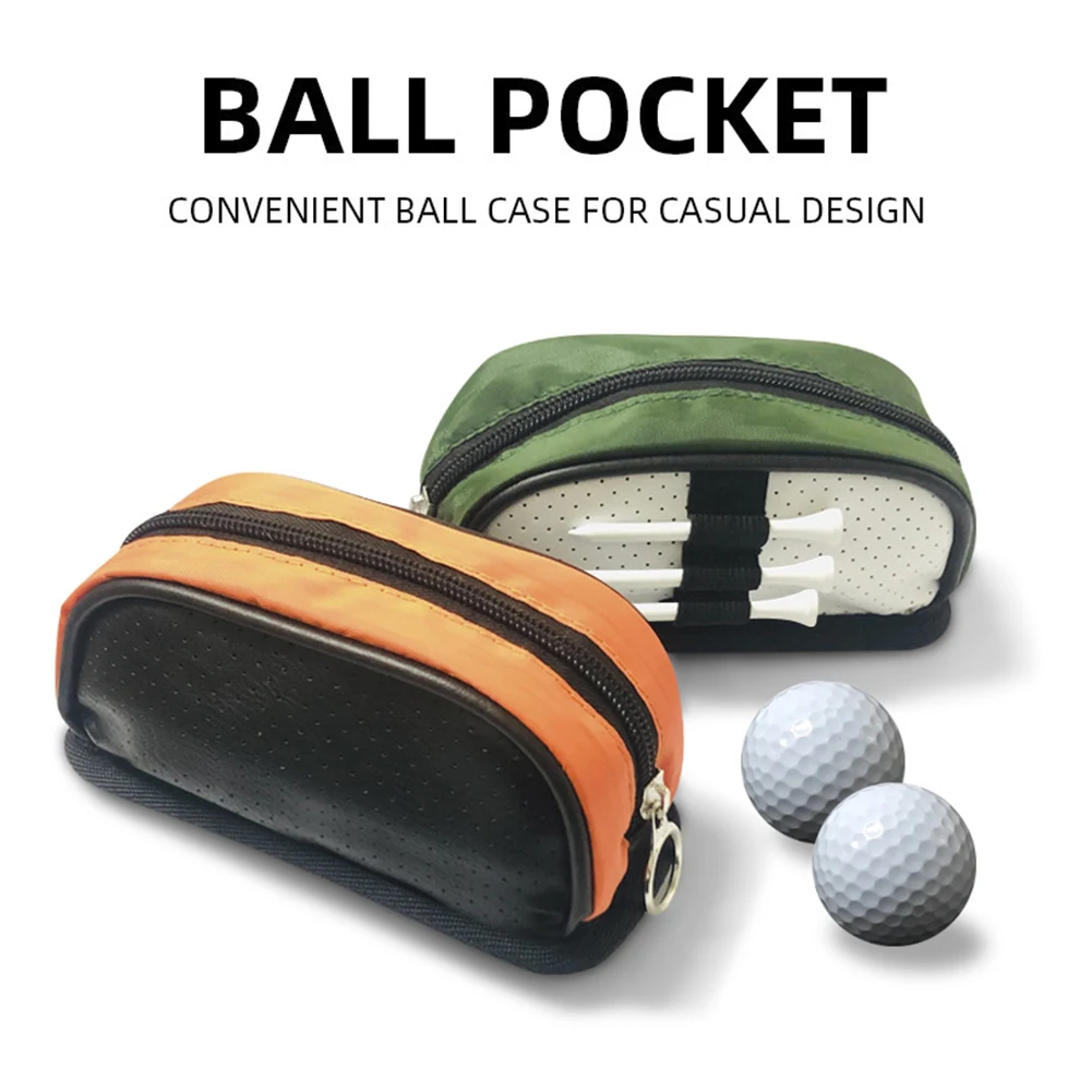 Сумки для мячей гольфа с 3 держателями тройников портативный органайзер из