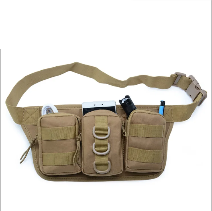 

Tactical Waist Pack Camouflage Bag Hiking Sports Pocket Multifuncyional Waterproof Utility Riding Bag