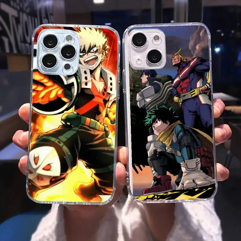 

My hero academia Bakugou Katsuki Phone Case for iphone 13 12 11 pro max mini 6 6s 7 8 plus SE2020 X XR XS shell iphone 13 case