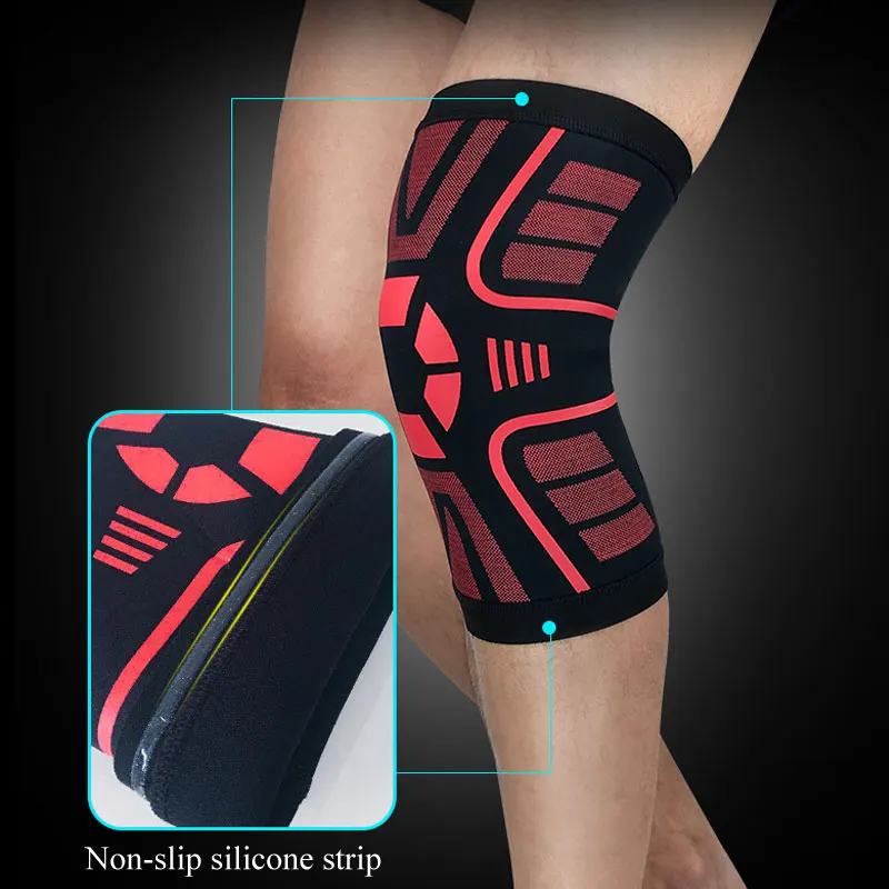 1 шт. BYEPAIN компрессионный рукав до колена дышащий поддерживающий бандаж для бега