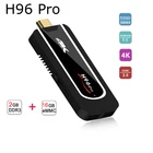 H96 Pro Android ТВ палка OS 7,1 Amlogic S905X 4 ядра BT4.1 2,4G 5G Wifi TV ключ 2G Оперативная память флеш-накопитель 16Гб 8Гб Встроенная память 1080P 4K HD мини-ПК