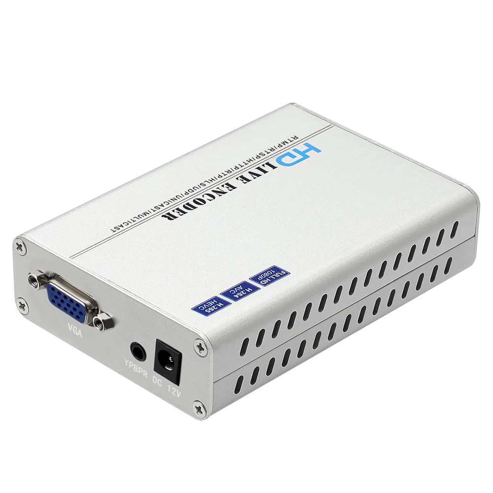 HWCODEC H8118VP H264 H265 HDMI/ CVBS/ VGA/ YPBPR Вход 1080P прямая трансляция видео кодировщик поддержка