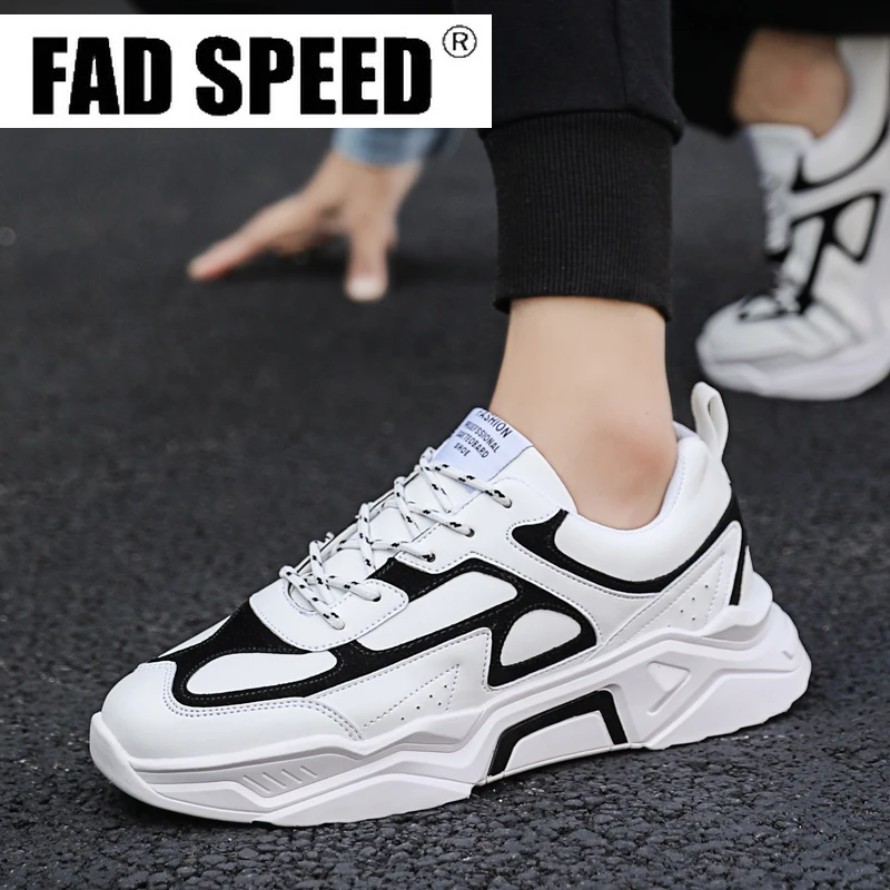 

2020 New Thick Bottom Running Shoes for Men White Sneakers Outdoor Sport Shoes Man Gym Training Athletic Jogging Shoe Zapatillas