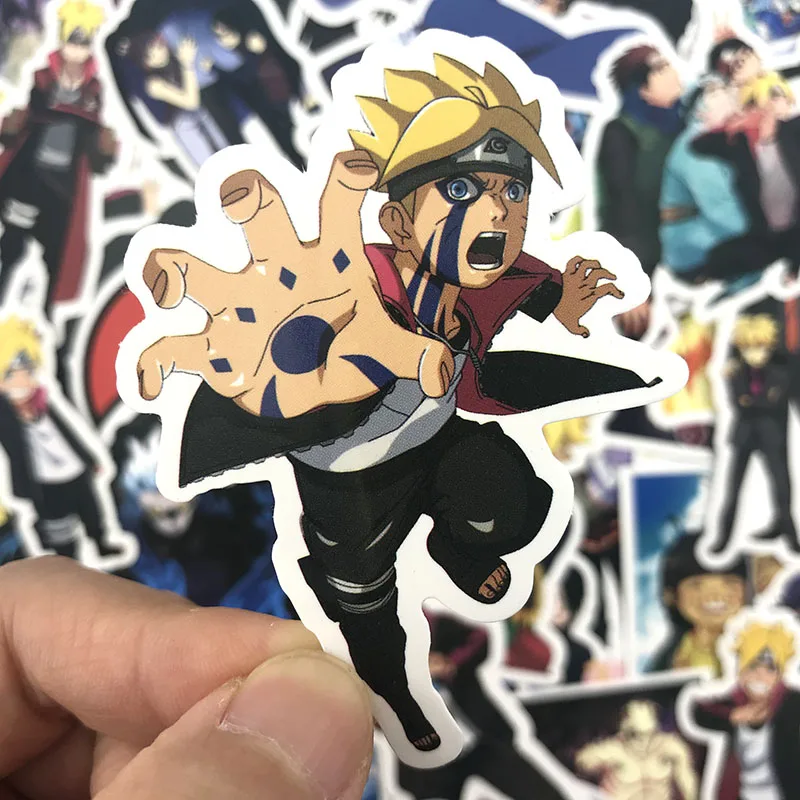 50 шт./упак. BORUTO-фильм Наруто граффити наклейки для багажа ноутбук холодильник электроскутер Pegatinas