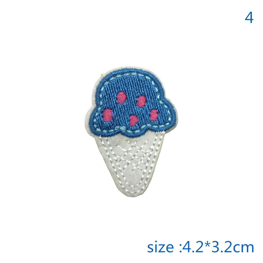 12 шт./лот Накладные железные патчи с мультяшными морожеными для ремонта детской одежды, шитья, ткани, аппликаций для тортов, ручной работы, знаков на пальто.