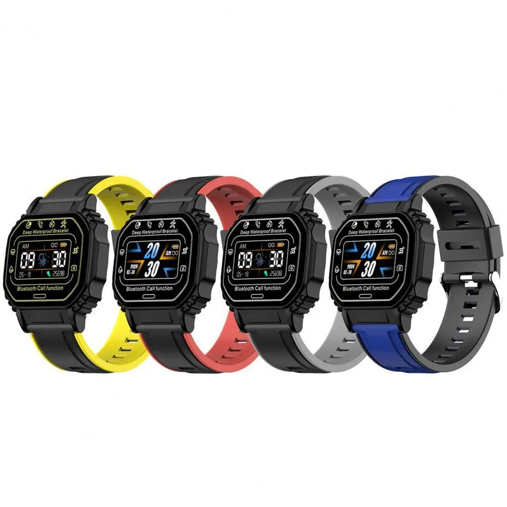 Спортивные фитнес-часы 0 96 дюйма для Android iOS B2 Bluetooth-совместимые часы