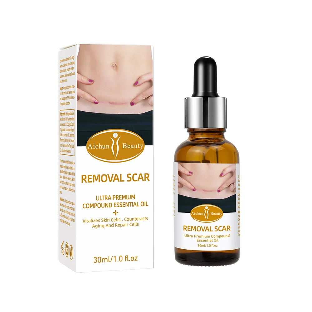

30ML Scar Removal Essence Oil Scar Repair Essential Oil Natural Plant Extracts Remove Ance Burn Strentch Marks SPA Massage Serum