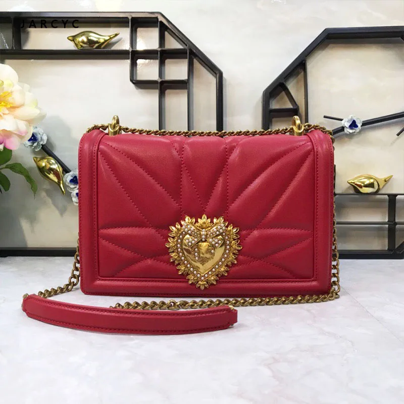 2019 роскошные женские новые дизайнерские Элегантные сумки с пряжкой в виде сердца