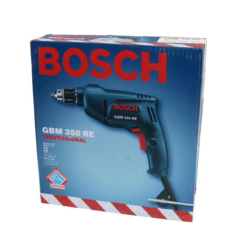 BOSCH GBM350RE ручная дрель пистолет портативная многофункциональная регулировка