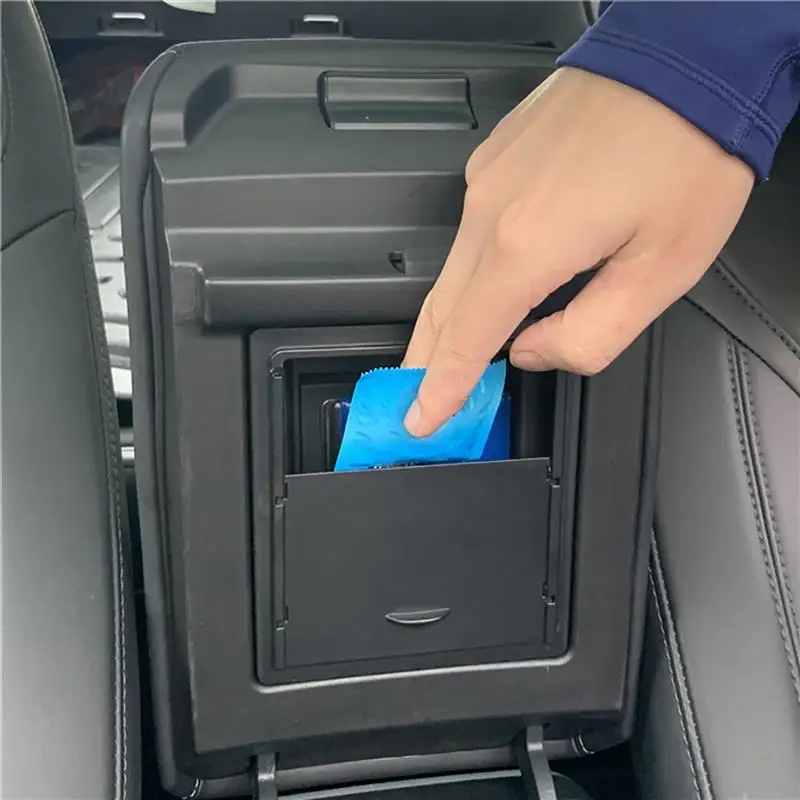 Автомобильный подлокотник коврик коробка для хранения скользящая крышка