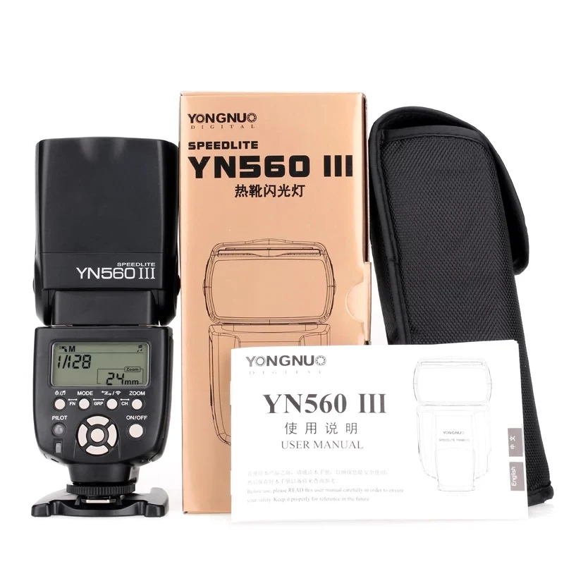 YONGNUO YN 560 III IV Беспроводная основная Вспышка Speedlite для Nikon Canon Olympus Pentax DSLR камера