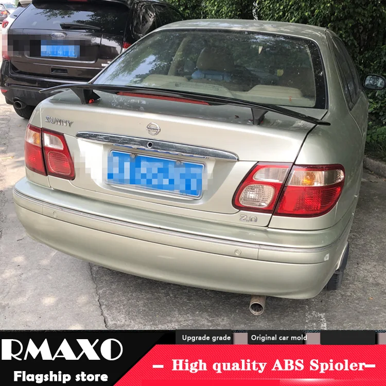 Спойлер для Nissan Sunny 2006 2018 Versa TF высококачественный спойлер из АБС пластика заднее