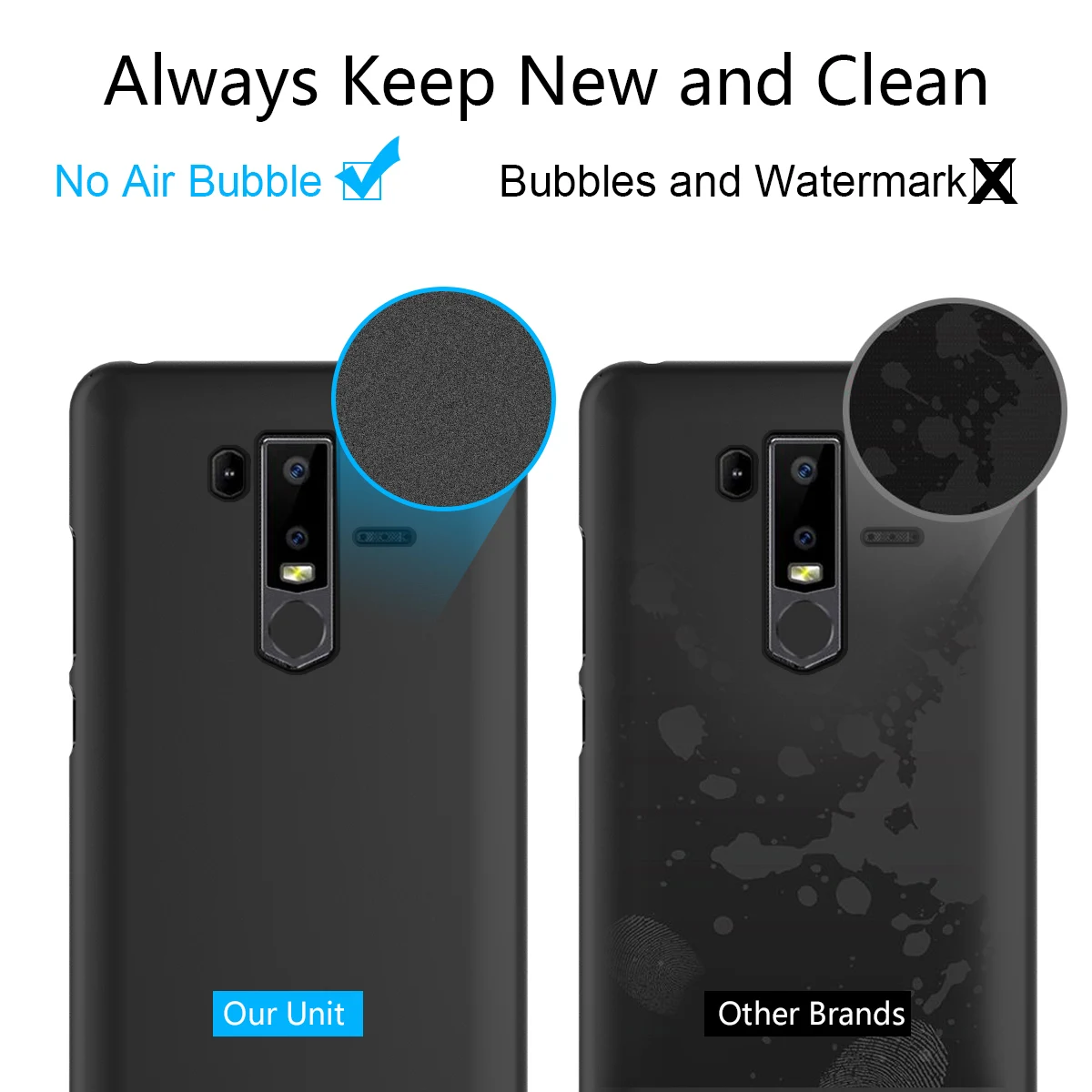 Для Ulefone Armor 6 чехол силиконовый тонкий мягкий матовый ТПУ 360 защитная задняя