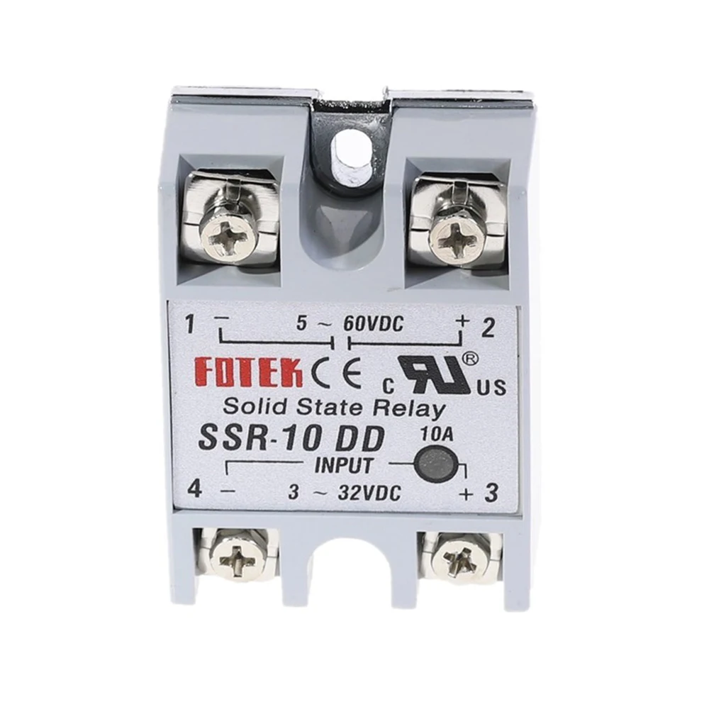 DC-DC Однофазное твердотельное реле SSR-10DD DC SSR Module 10A DD входное напряжение 3-32V TO 5-60V