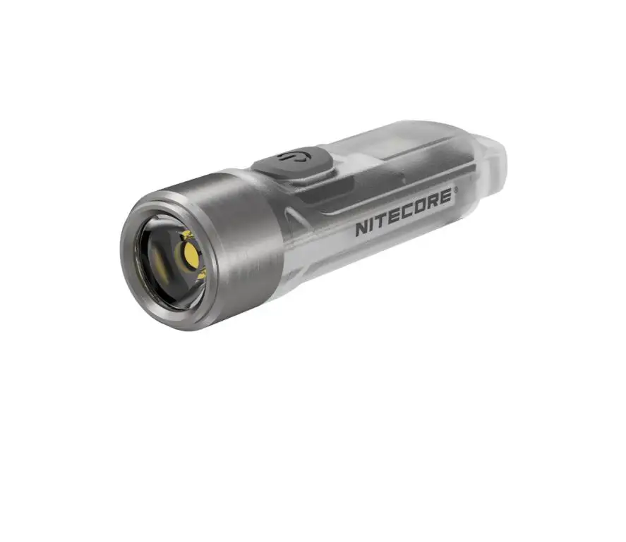 NITECORE тики LE мини футуристический брелок Светильник зарядка через USB ультратонкое