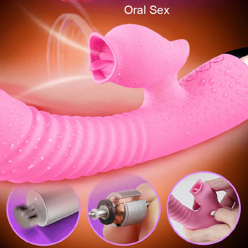 Leten G Spot фаллоимитатор вибратор секс игрушка для Для женщин лизать клитор