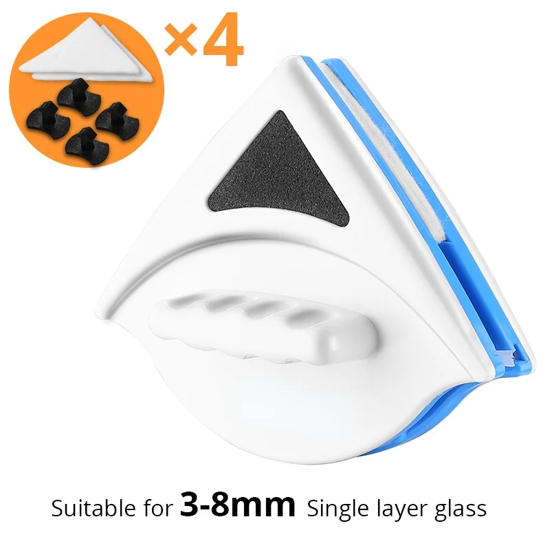 

Магнитная щетка для мытья окон, двухсторонний прибор для уборки дома