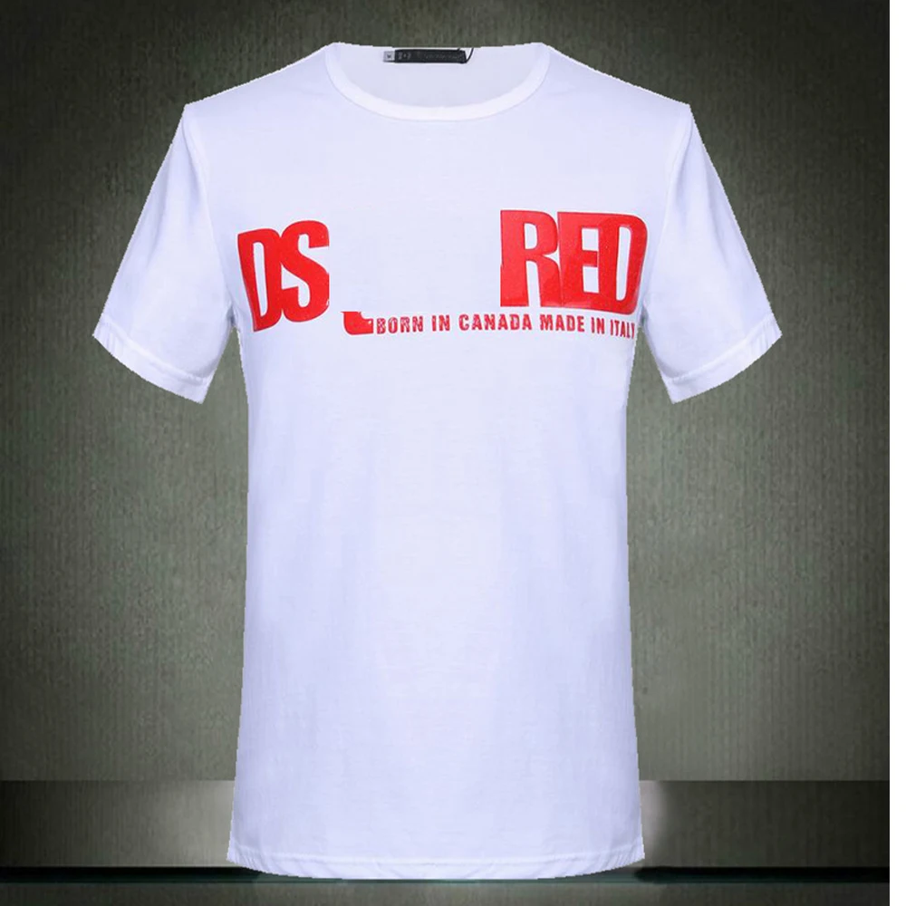 Новая футболка DSENQI с принтом кленовых листьев Повседневная летняя модная крутая