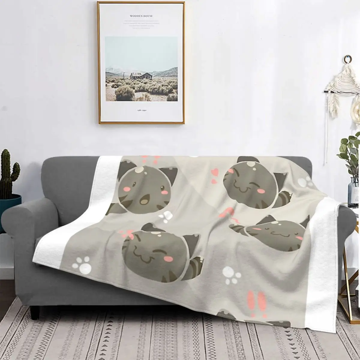 

Slime Rancher - Blanket Bedspread Bed Plaid Comforter Anime Plush Fleece Blanket Summer Bedspreads