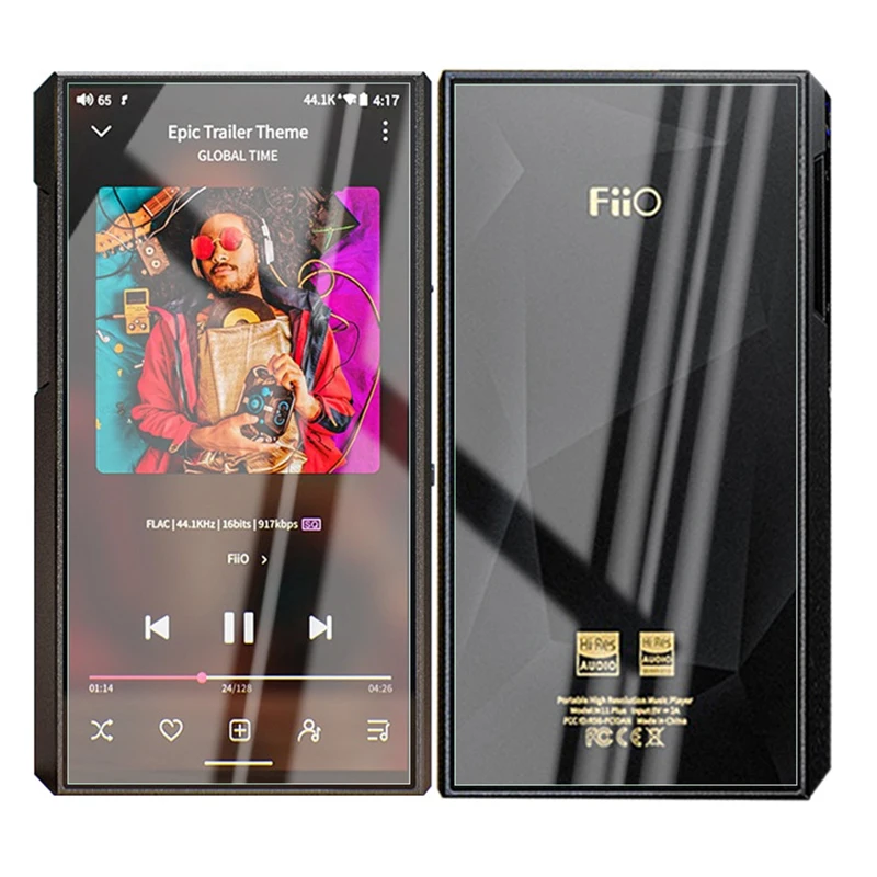 Оригинальное стекло для FiiO M11 Plus LTD 5 дюймов FiiOM11 M11Plus Передняя и задняя пленка