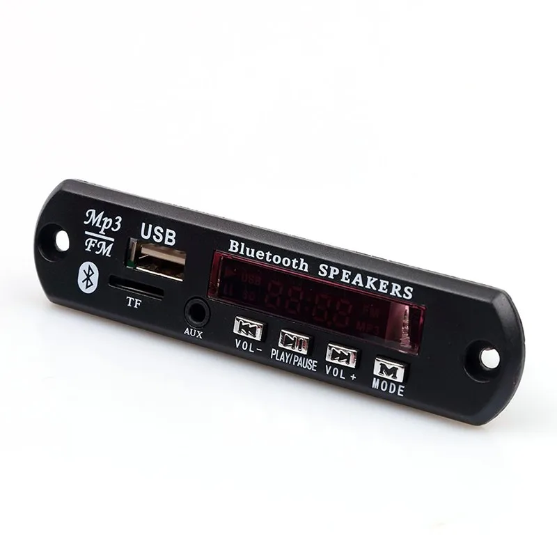 Беспроводной Bluetooth-совместимый 7в-12в MP3 WMA декодер плата аудио модуль USB TF радио FM AUX