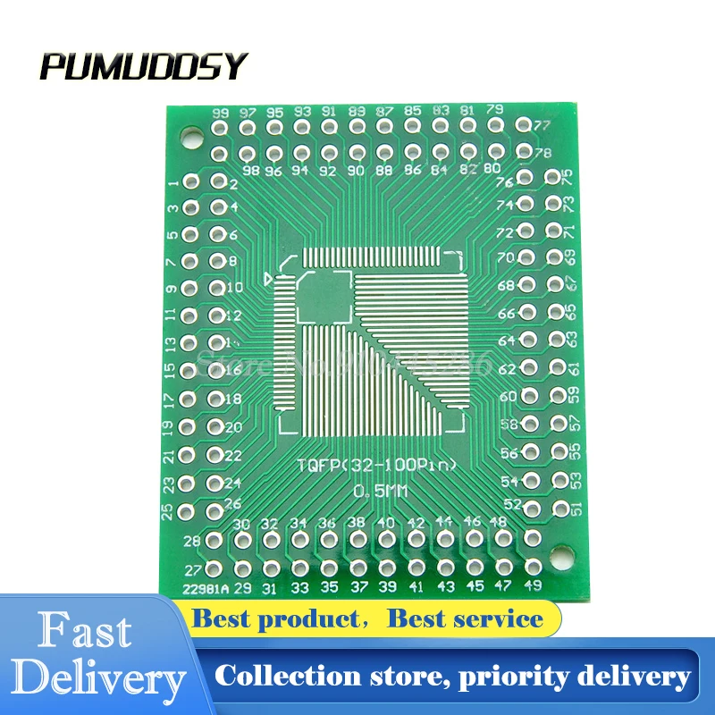 5 предметов в партии Lotr печатной платы конвертер пластины 0 5/0 8 мм IC разъем