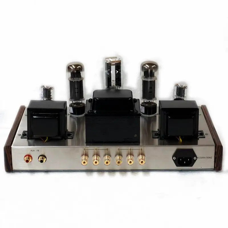 

Laochen EL34 Bluetooth 5.0 Tube Amplifier Class A handmade Single-ended lamp Silver Amp OCEL34S OldChen