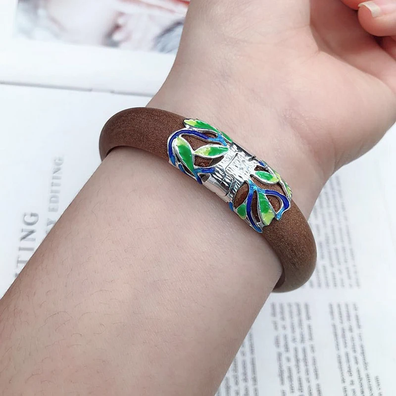 Настоящее серебро 925 пробы браслеты для женщин 12 мм толстый широкий браслет из