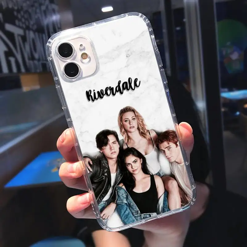 

Riverdale American TV series Phone Case Transparent soft For iphone 5 5s 5c se 6 6s 7 8 11 12 plus mini x xs xr pro max