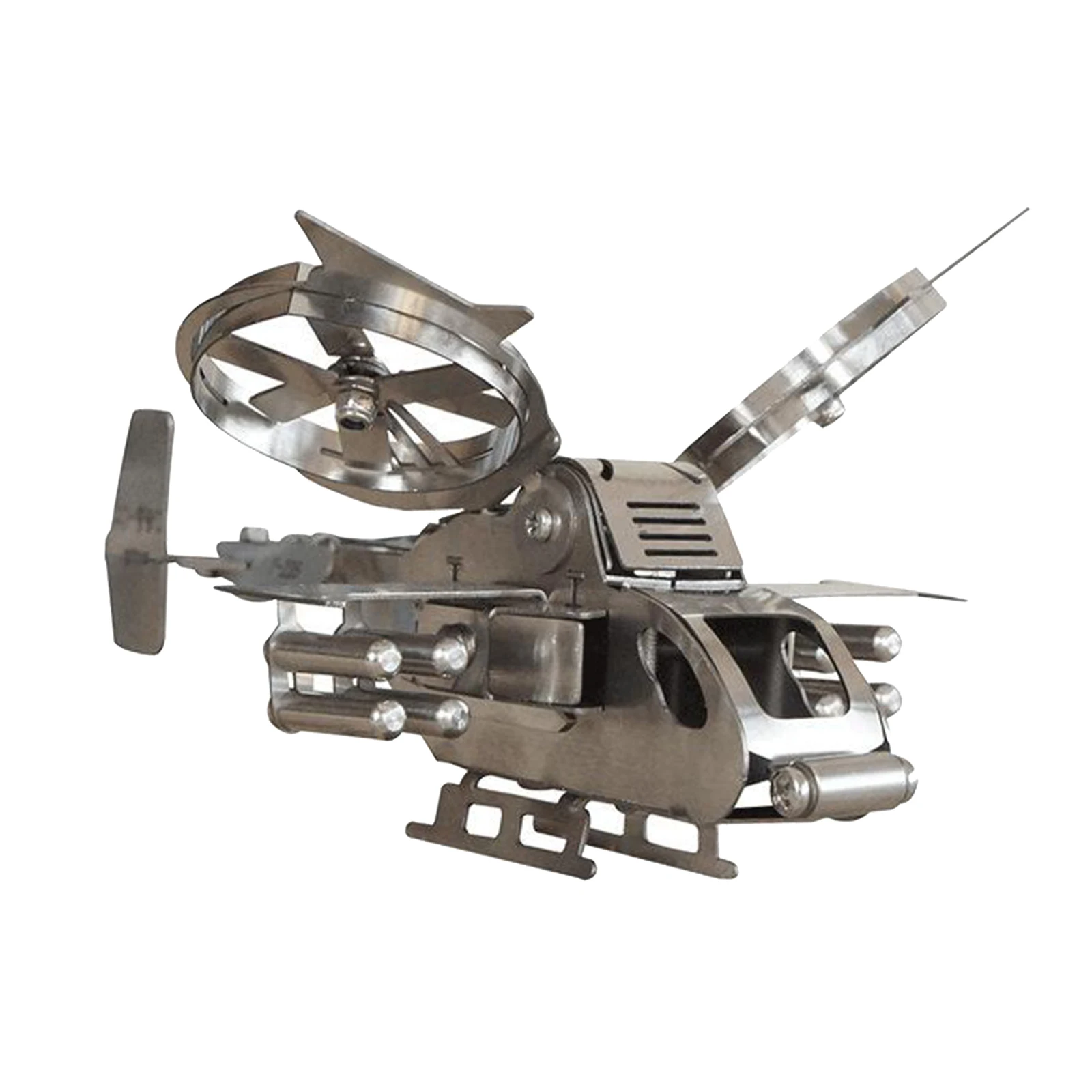 

New Metal AT-99C Helicopter Miniature Model Collection Kids Gift Table Decor