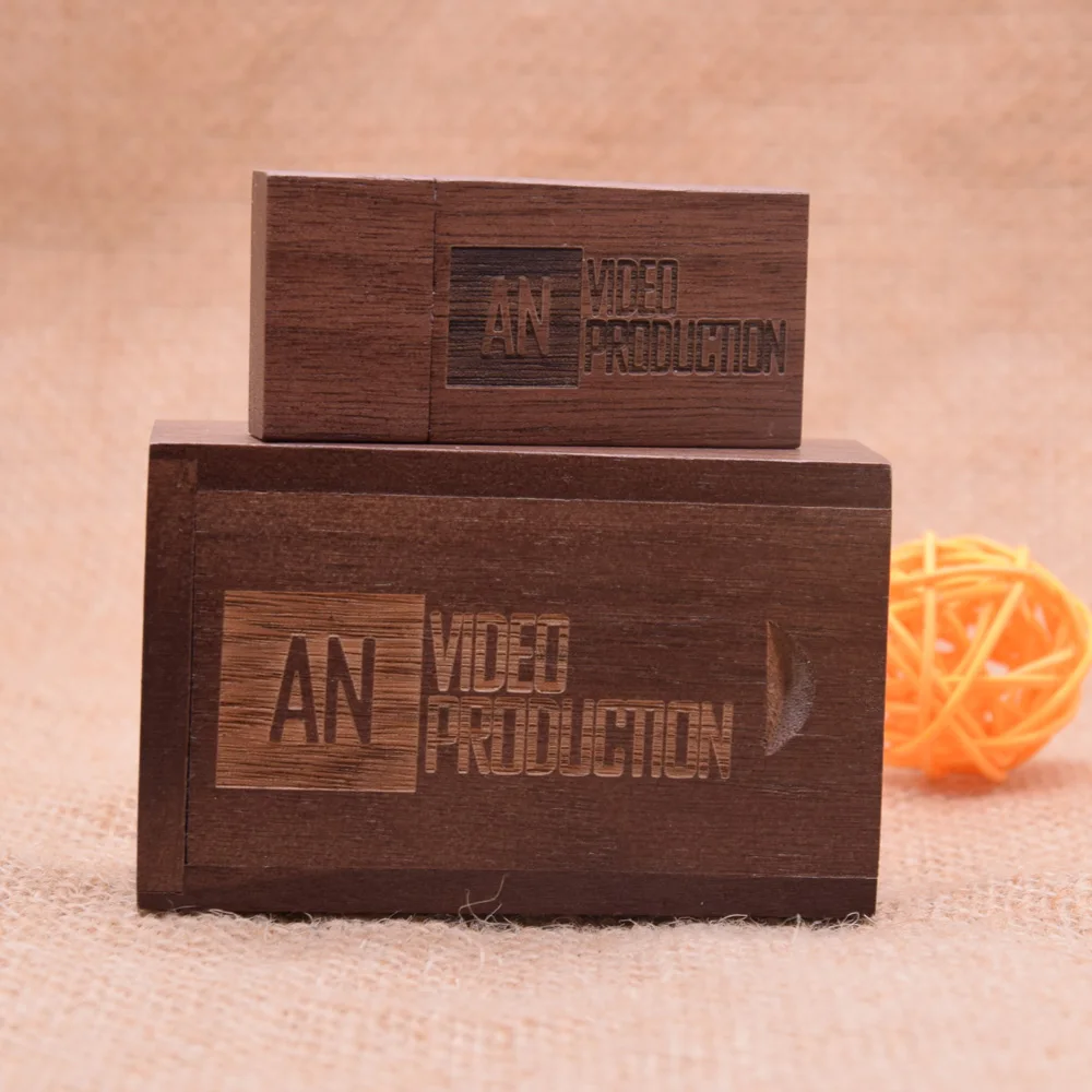 Высокоскоростной USB 2 0 (10 бесплатных индивидуализированных логотипов) деревянный