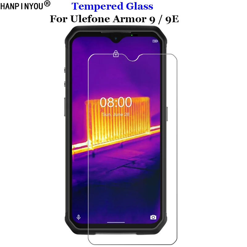 Для Ulefone Armor 9 / 9E 6 3 &quotпрозрачное закаленное стекло 9H 2.5D Премиум Защитная пленка