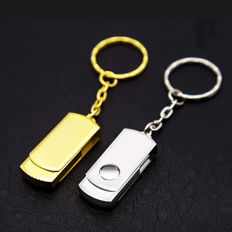 USB флеш-накопитель De Metal de moda pendrive 256 ГБ 128 ГБ 32 ГБ 64 ГБ флеш-накопитель de plata pistola tarjeta de карты памяти USB 2,0