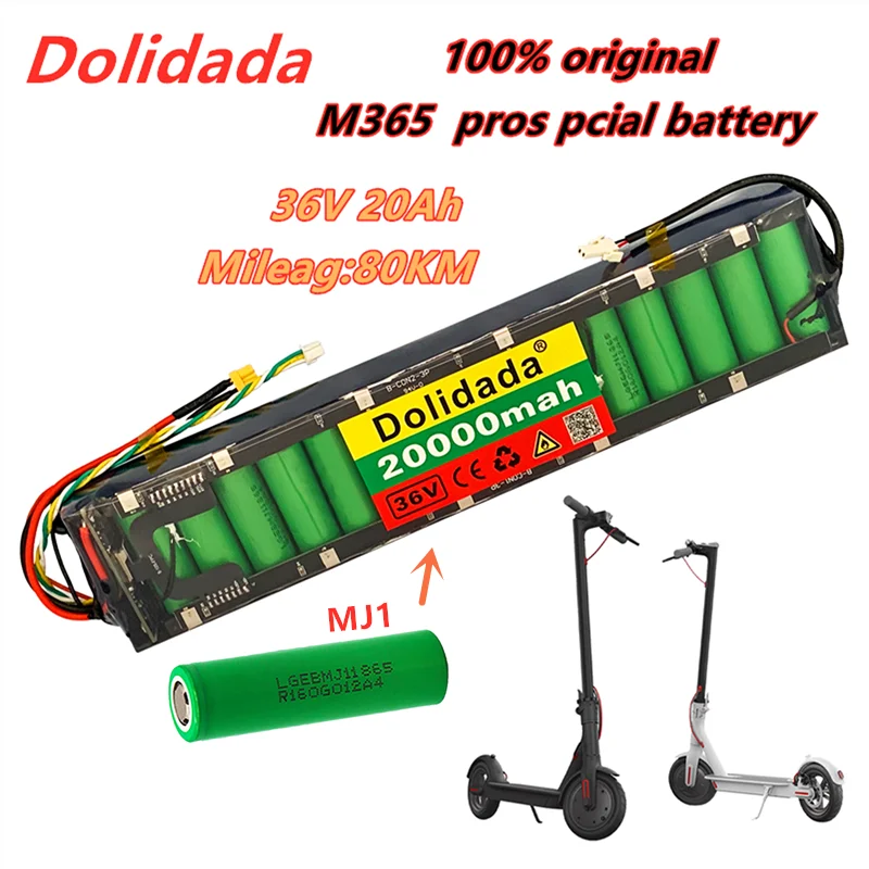 

100% original 36V 20ah Xiaomi m356 special battery pack 36V battery pack 20000mah installation 80km + media adjustment tool