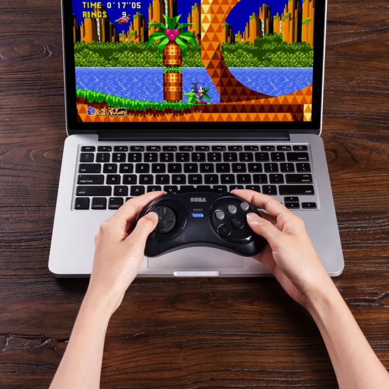 8bitdo Mod Kit для оригинального Sega Saturn Bluetooth геймпад MD контроллер Windows Android macOS Nintendo