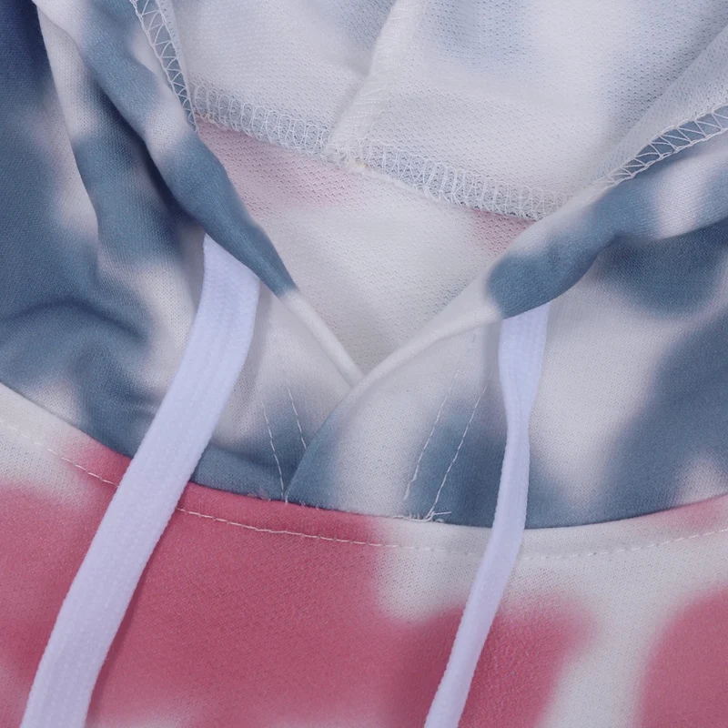 

Kili Tie Dye Hoodies Women Sweatshirt Harajuku Hooded Sweatshirt Hoodies Women Streetwear