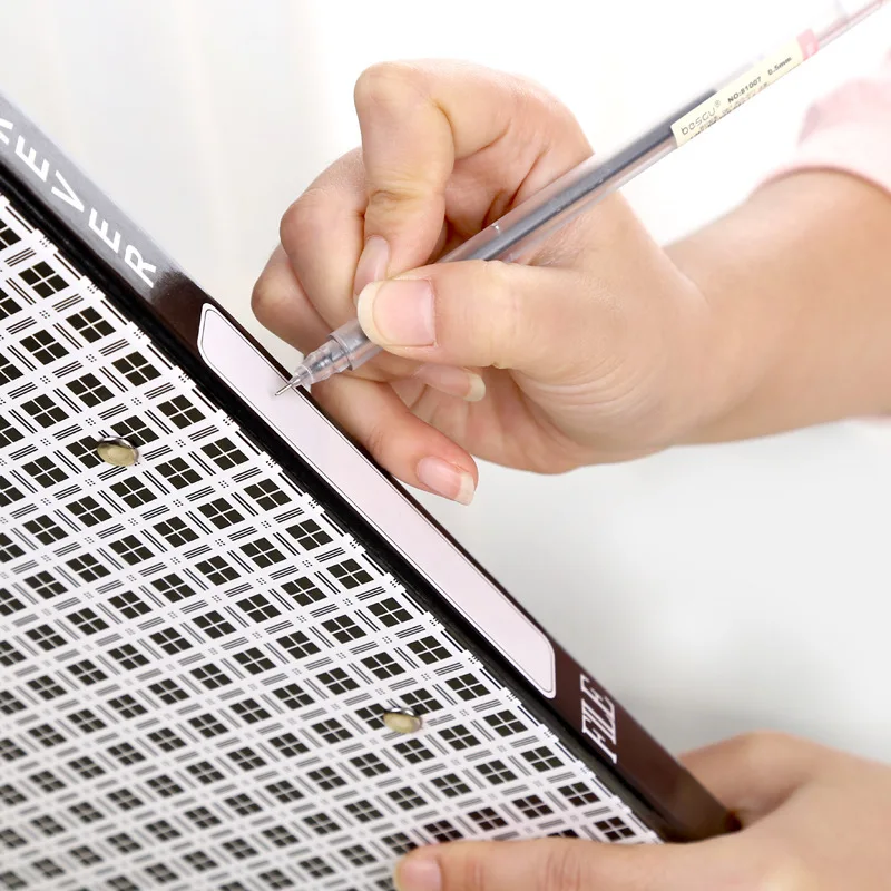 Офисная папка А4 с зажимом органайзер для документов твердым покрытием модный