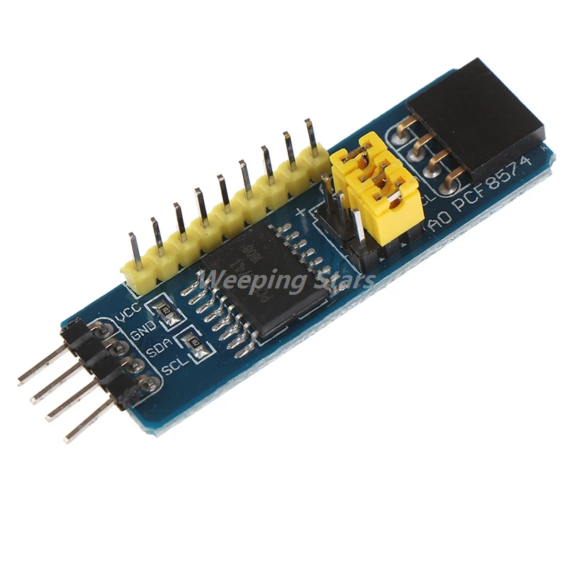 1 шт. I2C 8 бит ввода-вывода GPIO поддерживает два Интерфейс доска ПИН-кода ряд сидений