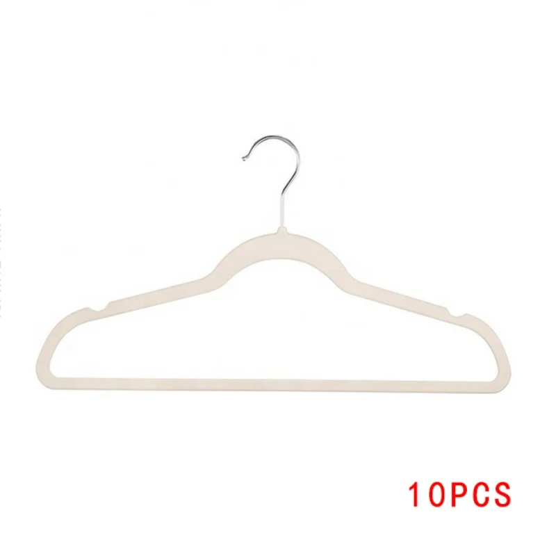 

A Set of 10 Children's non-slip seamless hanger, household daily necessities storage 2021 New