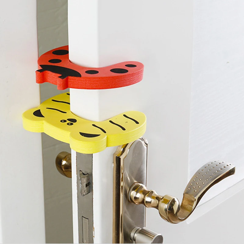 5 шт./компл. пенопластовый Ограничитель для двери с изображением животных из