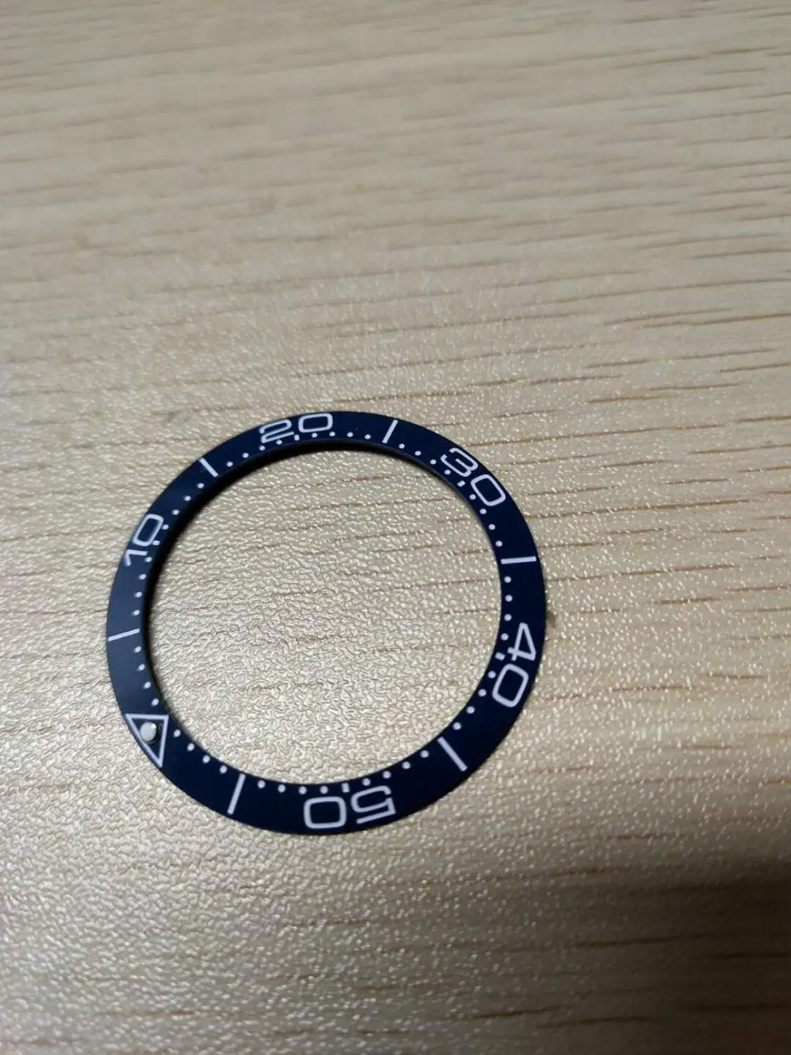 

4 types of 38mm inner diameter 30.6mm for 40mm men's watches Black Blue Green Ceramic Bezel Insert Replacement Parts Dial New 11