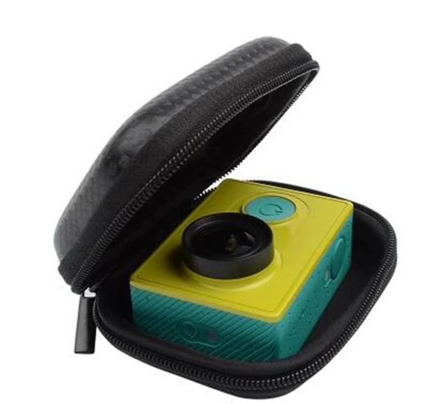 

Small Waterproof Storage Camera Bag Eva Hard Shell Bag Cover Box For Gopro Hero 8 7 6 5 4 Sjcam Sj4000 Outdoor Sports Ride Bag