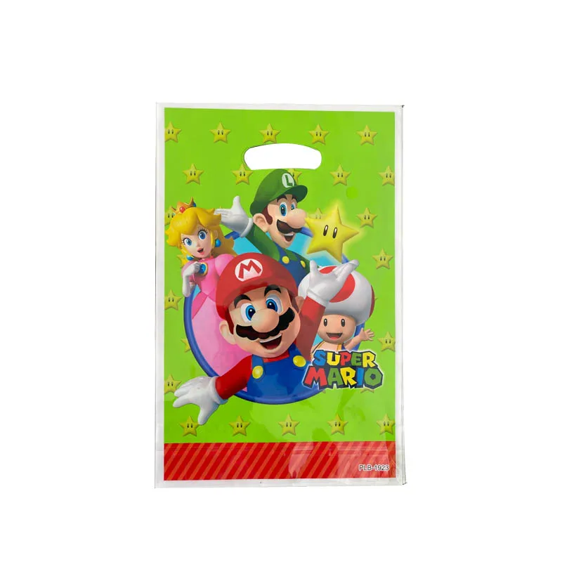 

51pcs Kids Party Super Bros disposable tablecloths cups plates straws napkins Boys Bros birthday party set tableware supplies
